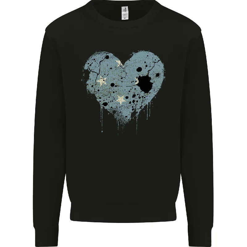 Love Micronesia Flag Micronesian Day Football Mens Sweatshirt Jumper