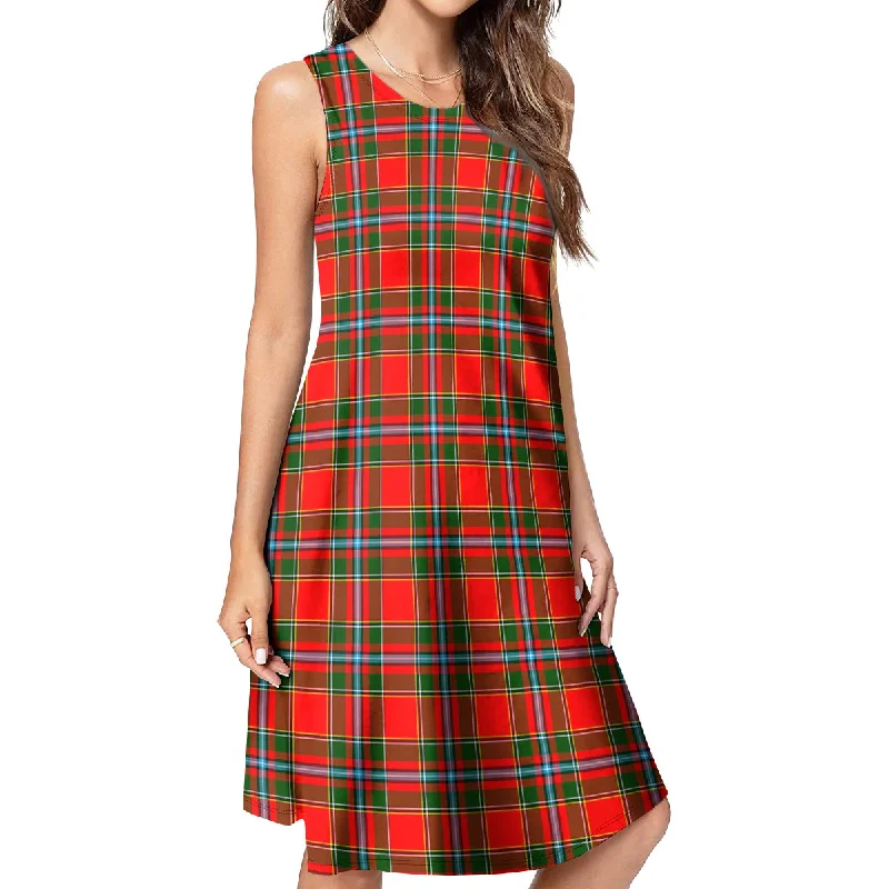 Drummond of Perth Tartan Womens Casual Dresses Denim unclassified dresses