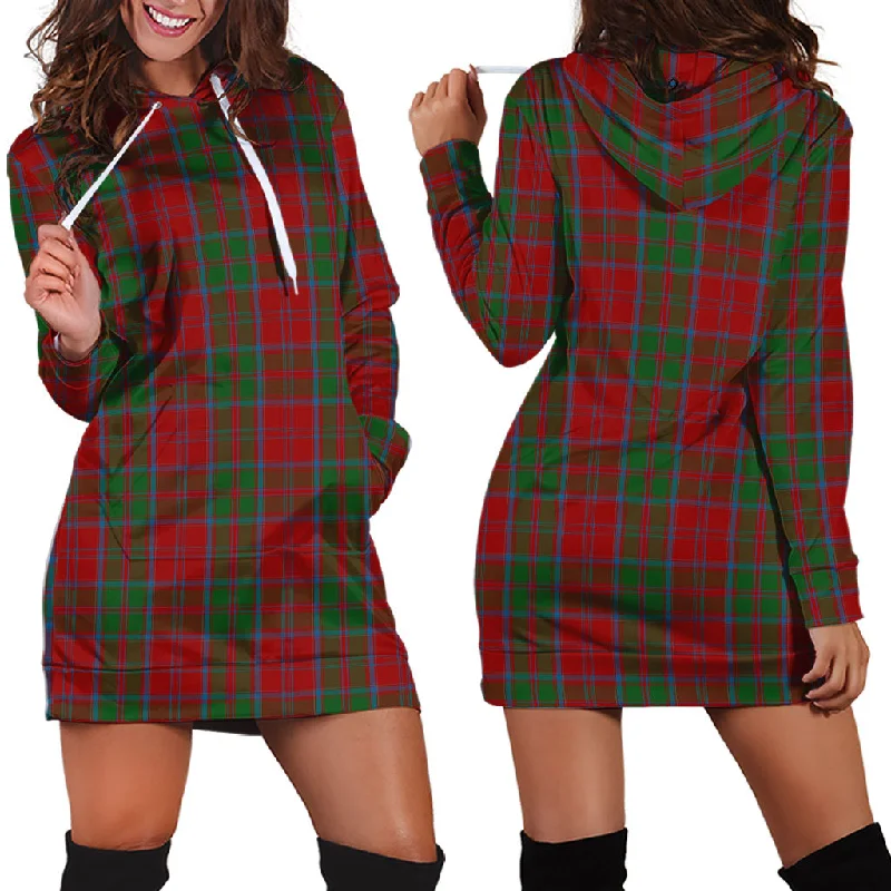 Drummond Tartan Hoodie Dress Beach unclassified dresses