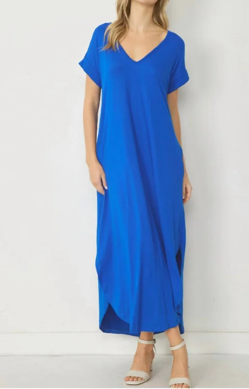 Everyday Maxi Dress In Royal Sexy Maxi Skirt