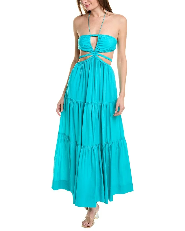 SIMKHAI Laurel Maxi Dress Tulle Maxi Skirt