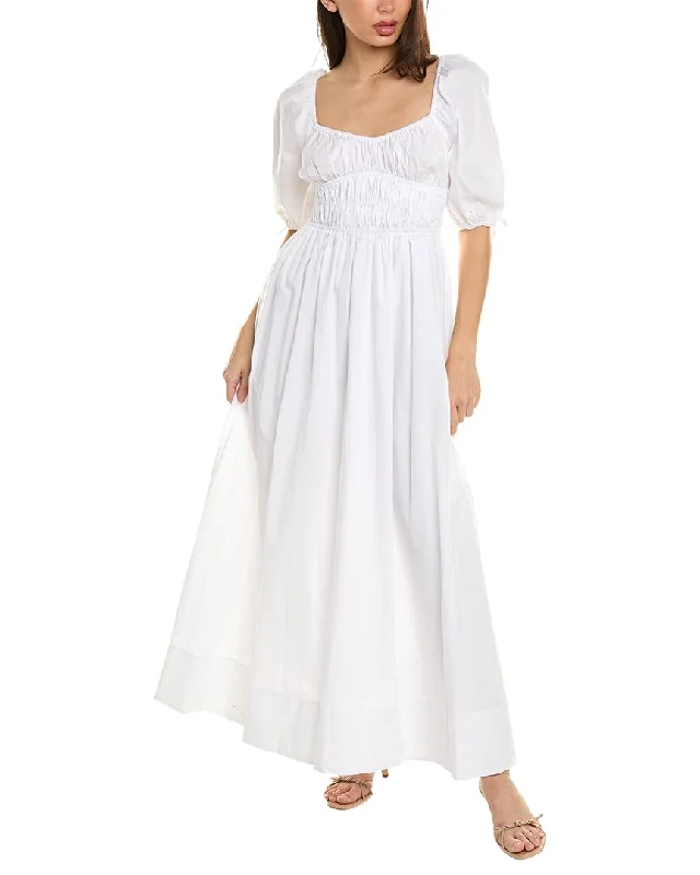 STAUD Maxi Faye Dress Button-down Maxi Skirt